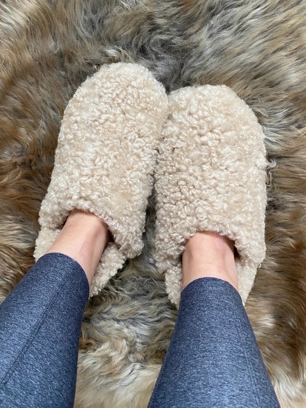 SHEEPSKIN SLIP-ONs